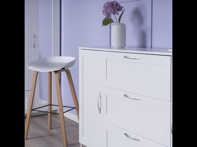 Сириус Тумба 2 двери и 3 ящика 1560х946х412 белый