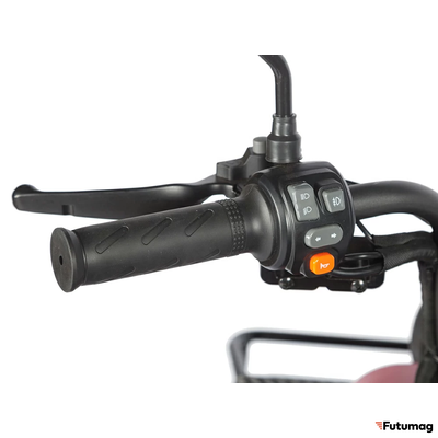 Электротрицикл Wanshida LC-F200 60V 1000Вт серый