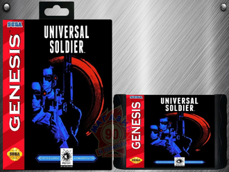 Universal soldier, Игра для Сега (Sega Game) GEN