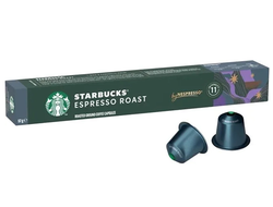 Капсулы Nespresso Starbucks "Espresso Roast Decaf (упаковка 10шт по 5,7г)