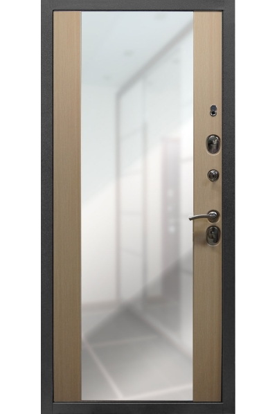 дверь стальная Зетта Премьер Модель 3К2 во Владимире внутренняя вставка зеркало