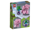 LEGO Minecraft Конструктор Свинья и Зомби-ребенок большой, 21157