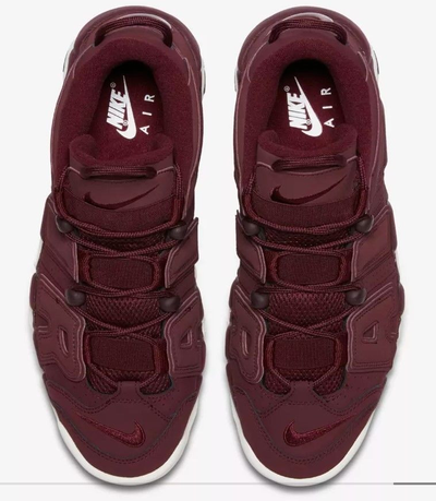 Nike Air More Uptempo 96 (Бордовые)