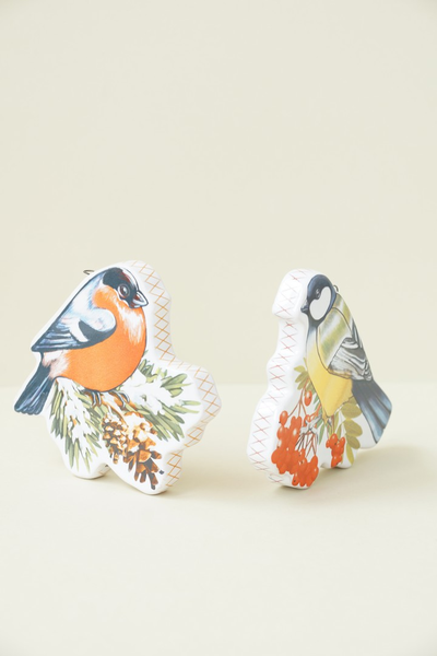 Комплект ёлочных игрушек "Птички"