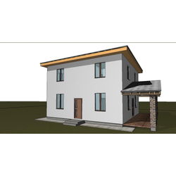Двухэтажный дом с пятью спальнями 131м² (S104)
