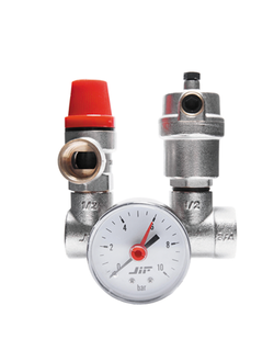 Группа безопасности котла JIF 318 (1*, латунь)