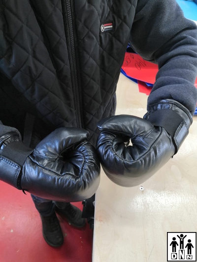 Перчатки снарядные, натуральная кожа DNN