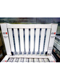 Алюминиевые радиаторы ATM Thermo Moderno 500/80 4 6 8 10 12 секций