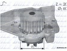 Насос сист. охл. ДВС | XU7JP Peugeot 405/406 Iran Samand 1.8 DOLZ аналог 1637173180 120161