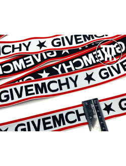 Резинка GIVEMCHY,  цв. Белый