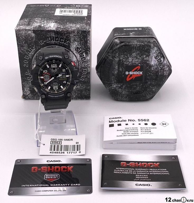 Casio G Shock GWG 100 1A8 12chasov.ru