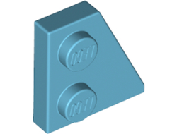 Wedge, Plate 2 x 2  Right, Medium Azure (24307 / 6296840)