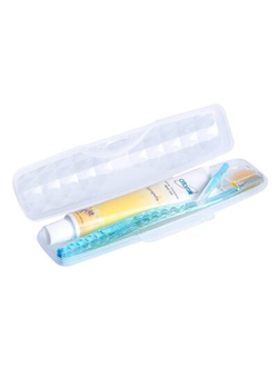 Набор для путешествий (зубная щетка, зубная паста, ершик межзубный, футляр) Atomy