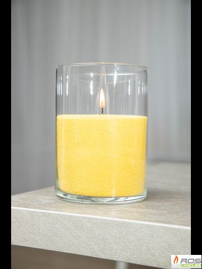Насыпная свеча &quot;Цилиндр 15 см&quot;, жёлтая &quot;Жёлтый&quot;