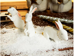 Подвеска на елку "Кролик", цена за 1 шт