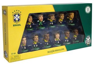 Набор фигурок футболистов сборной Бразилии
