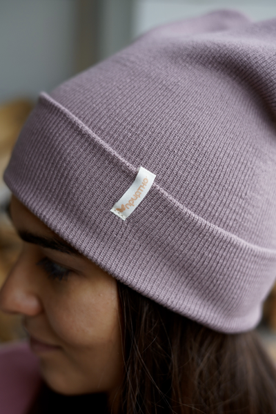 ШАПКА ПРИЯТНО "ПУДРОВАЯ"