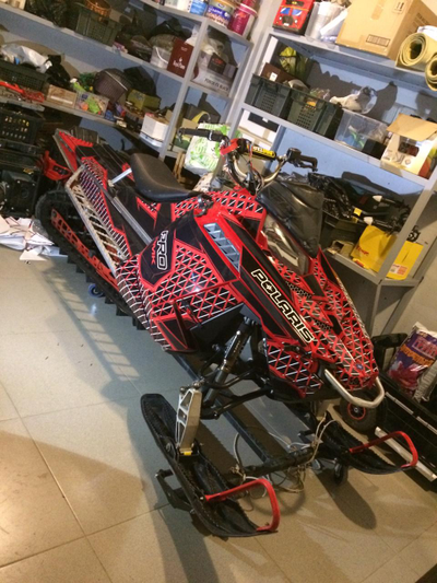 POLARIS RMK 2011 - 2015  №1785 Красный кузов