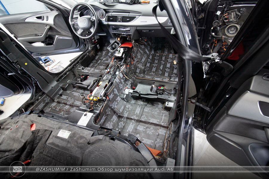Шумоизоляция audi allroad c5