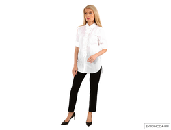 Блузка белая Кайлин-W2F1