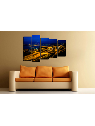 Модульная картина &quot;Грандиозная эстакада&quot;