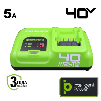 Зарядное устройство Greenworks G40UC5 5А