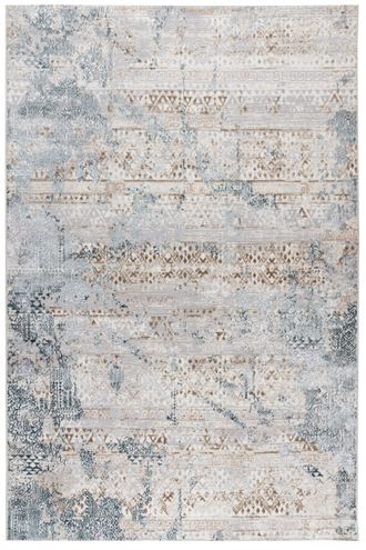 Ковер BELLA D057A CREAM SHIRINK-BLUE / 2*2.9 м