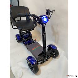 Трицикл GreenCamel Кольт 801 FAT (36V 15,6Ah 2x400W) кресло