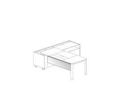 Фронтальная панель для столов L.150 1575