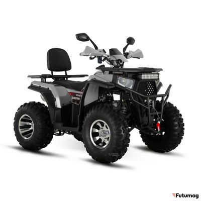 Бензиновый квадроцикл WHITE SIBERIA BARS 200CC PRO Серый
