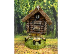 Избушка на курьих ножках 30*23см полистоун Россия 2598/012988 Фигура не боится влаги и перепадов температур