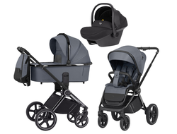 Коляска 3в1 Carrello Ultimo Cool Grey CHROME 2024 (Nova)