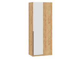 Спальня ДЖОЛИ - Шкаф угловой Дуб Крафт Золотой/Белый матовый