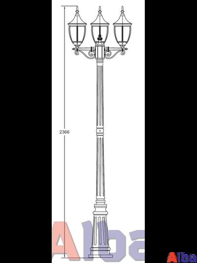 Coventry 91509B Парковый светильник