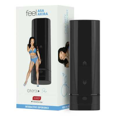 11027 Интерактивный мастурбатор Kiiroo Onyx+ Asa Akira