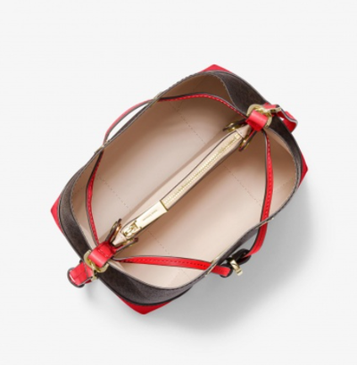 Сумка Michael Kors Mercer Gallery Brown Red