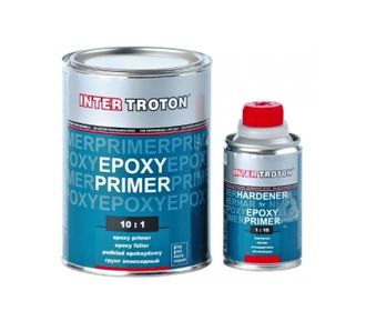 Грунт эпоксидный 10:1 +отвердитель EPOXY PRIMER (светло-серый ) 1 кг + 100 гр