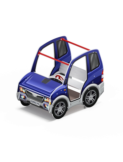 Беседка «Машинка» (синий) МФ 10.03.01-01