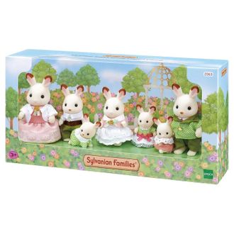 Sylvanian Families Семья шоколадных кроликов, 2063