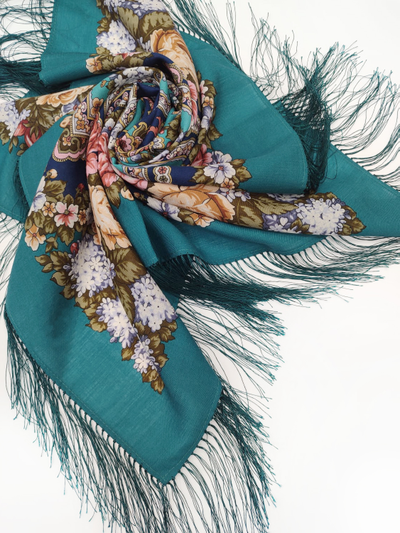 Павловопосадский платок Домашний очаг 1829-12