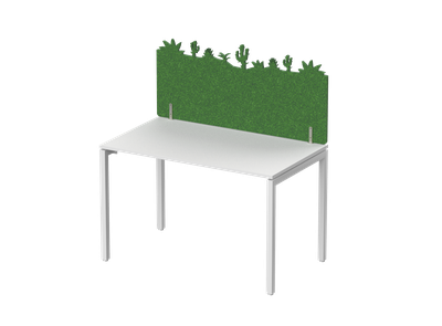 Экран фронтальный / боковой, с декором "Пустыня Чихуахуа", без фурнитуры