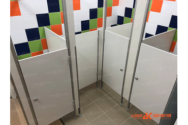 Сантехнические перегородки для детского сада
МАДОУ 87 Буратино 
Великий Новгород