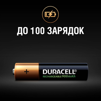 Аккумулятор DURACELL AAA/HR03-4BL 900mAh бл/4шт