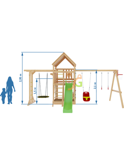 Детская площадка IgraGrad Крафт Pro 2