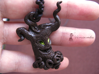 "Дух заточённый..." Кулон из серии "Тайны Леса"