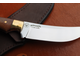 Нож Ассасин разделочный из кованой стали Х12МФ с накладками из микарты