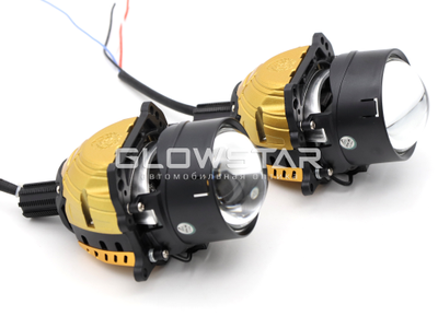 Билед модули Aozoom A15 2.5 дюйма, 2 чипа, 5500K, 12V, 58W/65W, крепление 3R и съемное гаечное