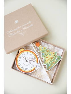 Комплект ёлочных игрушек "С Новым годом"