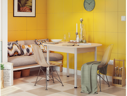 Стол обеденный раздвижной  КВАРТЕТ 1,2 м (1,6м/1,9м)