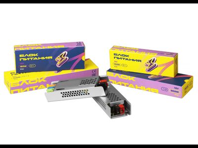 Блок питания LFS-400W-12V-U Ultra Slim (LEDFI/IP20 сетка/3 года)